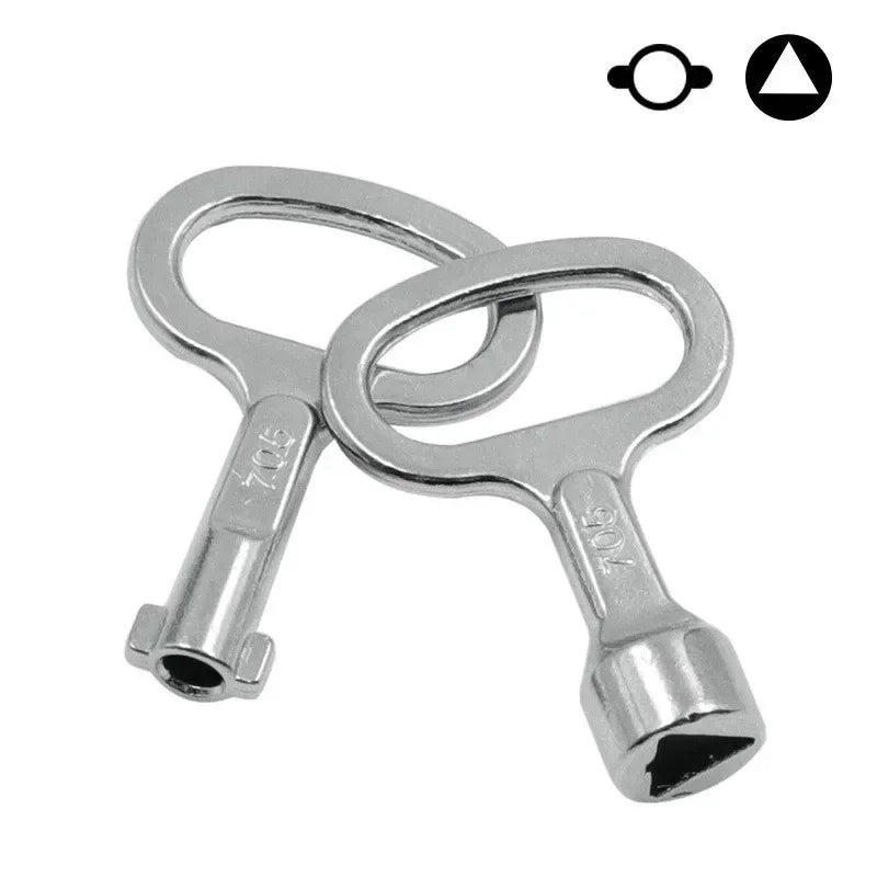 Triangle Key Wrench for Electric Cabinet & Drawer Lock | 1-2 Pcs