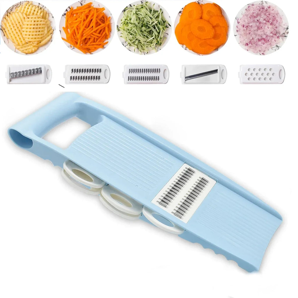 5-in-1 Vegetable Slicer & Food Grater | Kitchen Mandoline