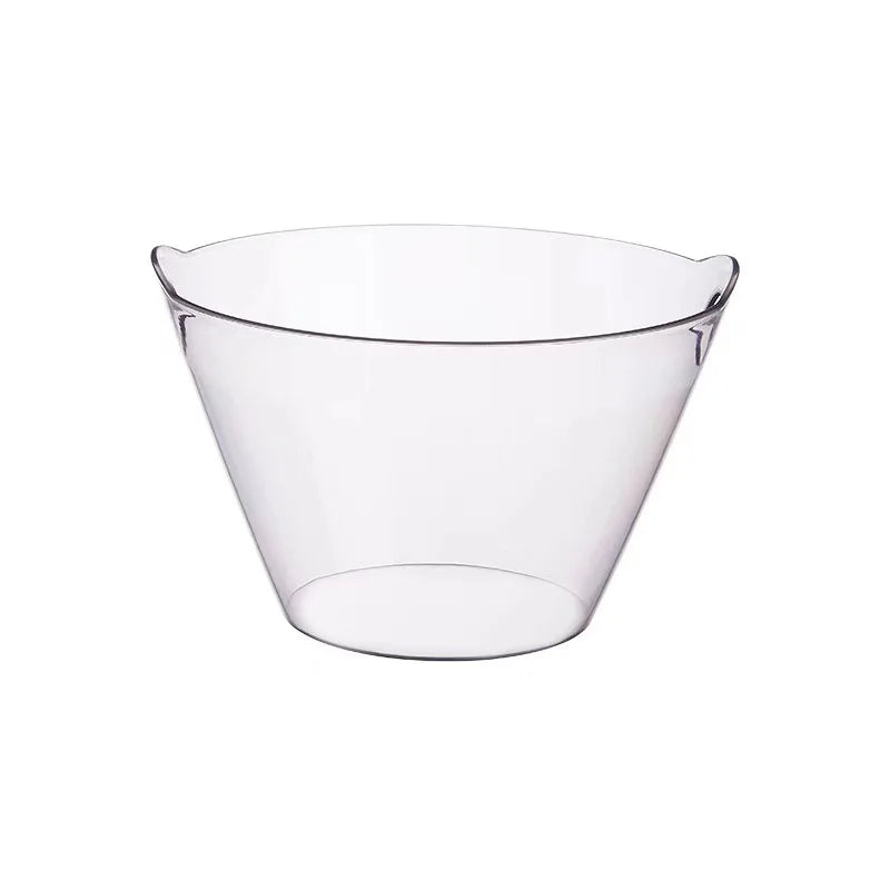 Acrylic Salad Bowl Vegetable Fruit Ice Bucket Wine Champagne Chiller