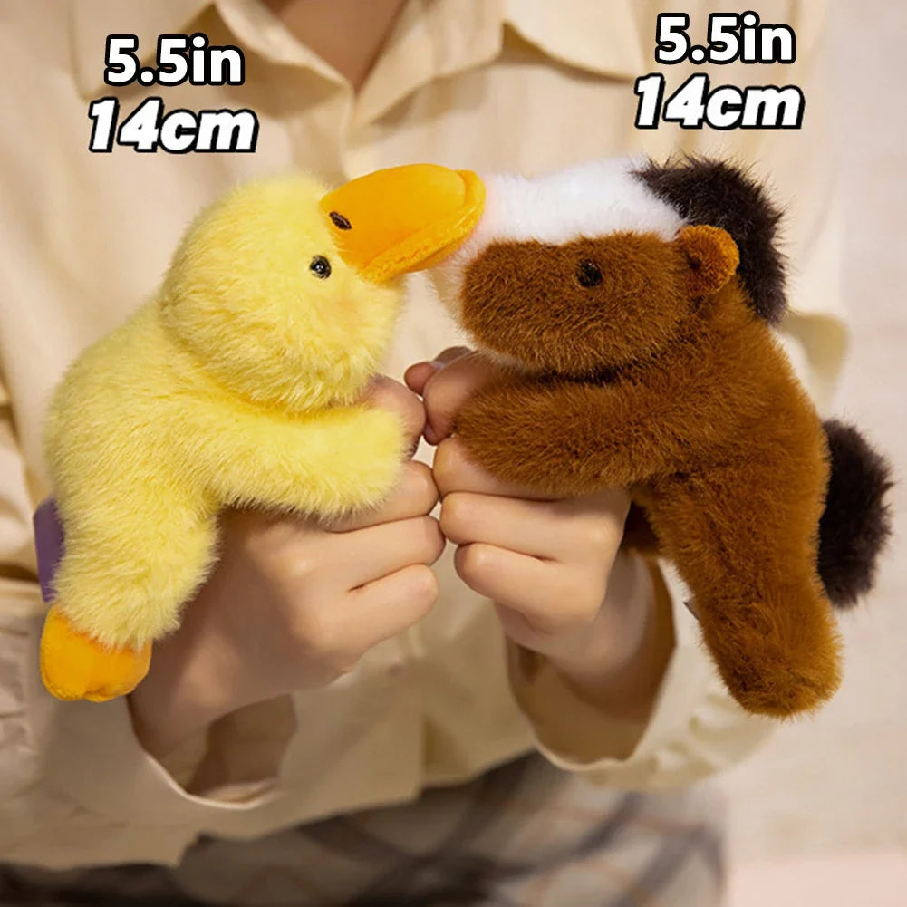 Plush Animal Fridge Magnets – Cute Cartoon Magnetic Decor
