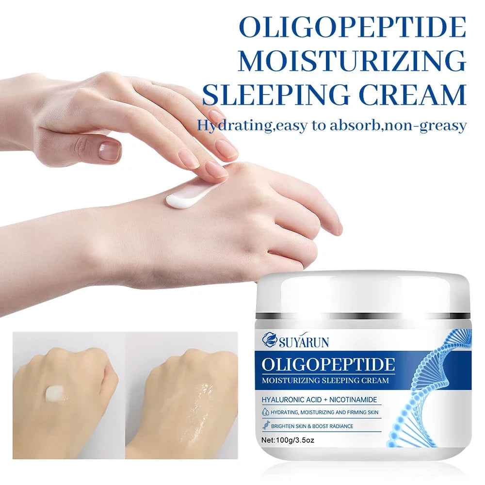 SUYARUN Oligopeptide Sleeping Cream – Night Moisturizer