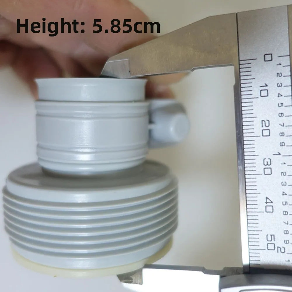 1.5" to 1.25" Pool Hose Adapter with Plunger Valve Collar