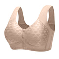 Plus Size Wireless Bra – Breathable Floral Lightly Padded Support