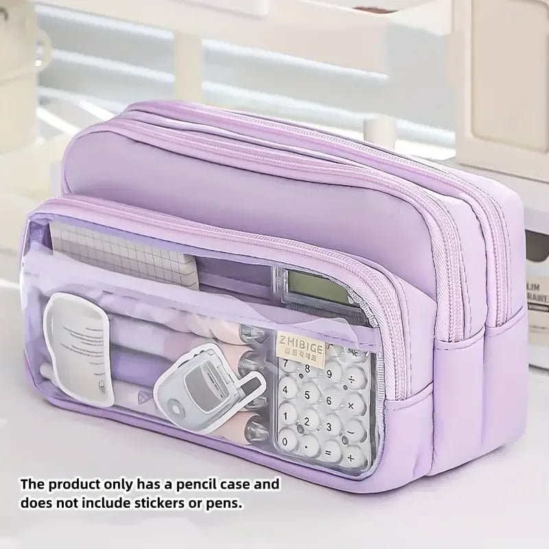 Large Capacity Pencil Case & Cosmetic Bag | Back to School