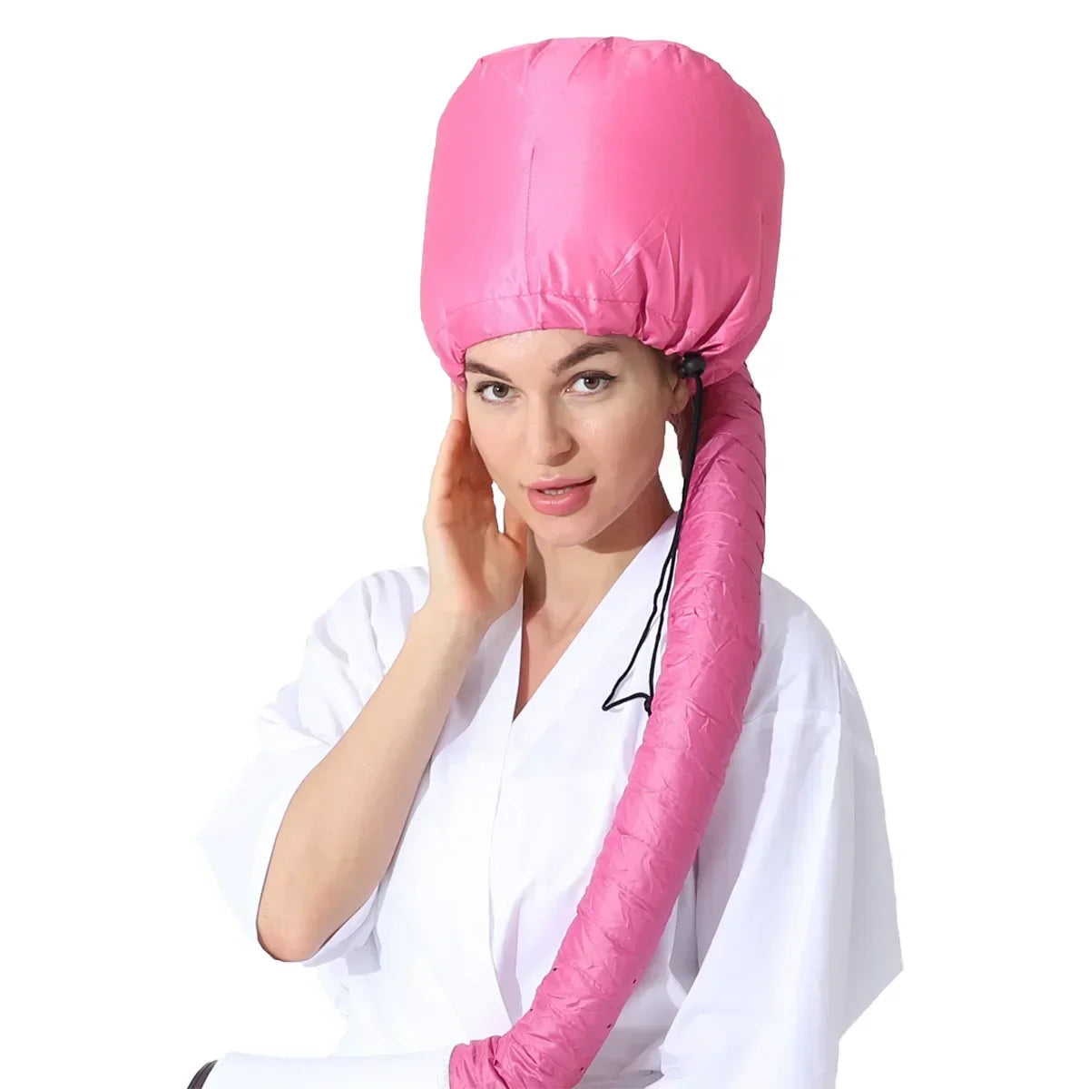 Portable Hair Bonnet Dryer Cap – Fast Dry & Deep Conditioning