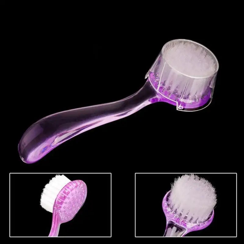 Soft Nail Dust Brush with Cover – Manicure & Toe Cleaning
