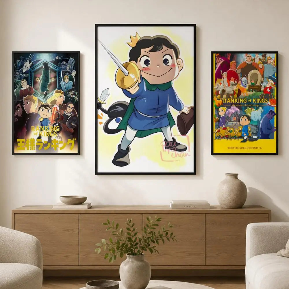 Ranking of Kings Anime Poster – Waterproof PVC Peel & Stick Art