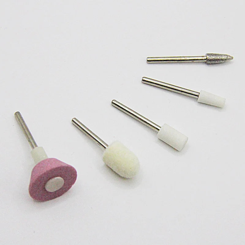 5-Piece Nail Polishing Grinding Heads | Nail Drill Bit Set