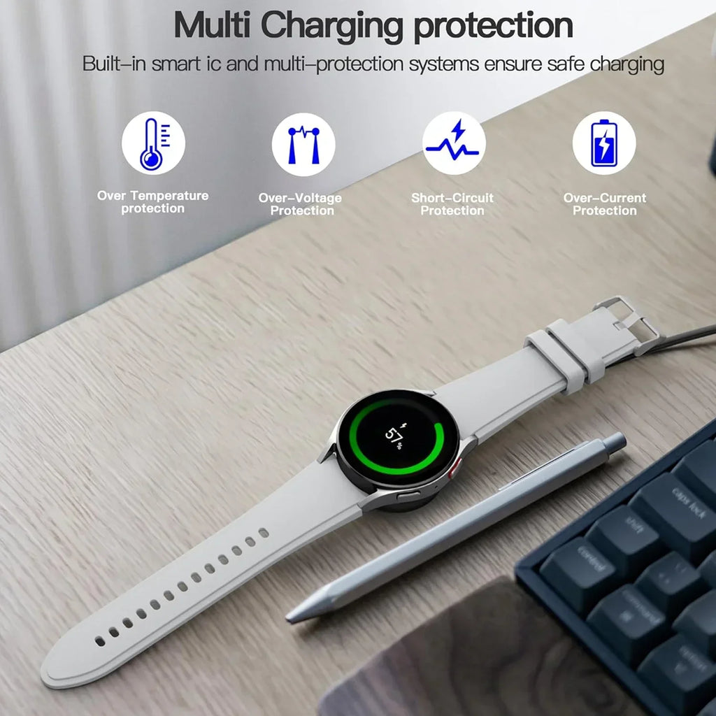 Samsung Galaxy Watch Magnetic Wireless Charger USB-A & USB-C