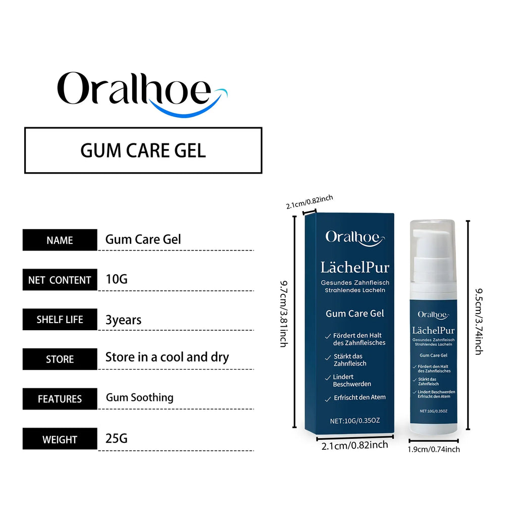 Gum Repair Gel Toothpaste – Fresh Breath, Whitening & Tartar Care