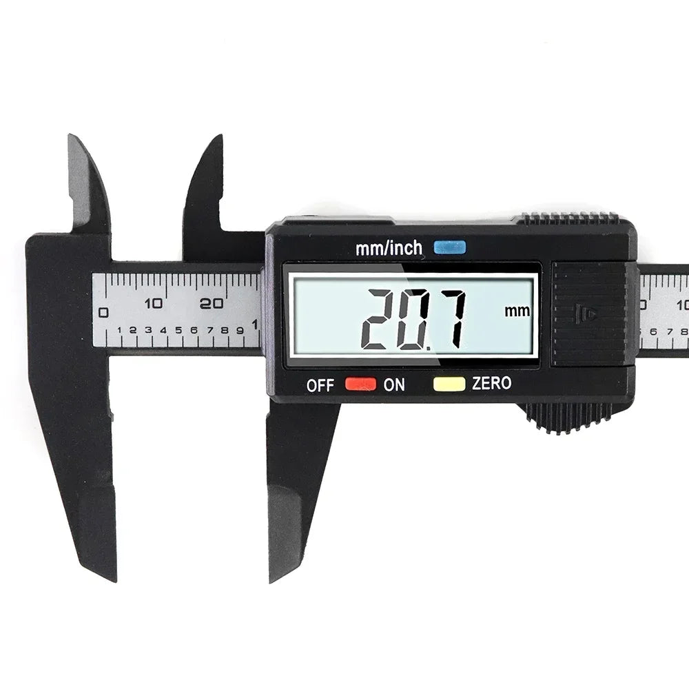 Digital Vernier Caliper 100mm/150mm Plastic LCD Measuring Tool