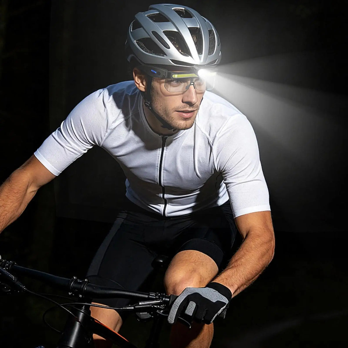 Rechargeable LED Safety Glasses – Hands-Free Head Flashlight