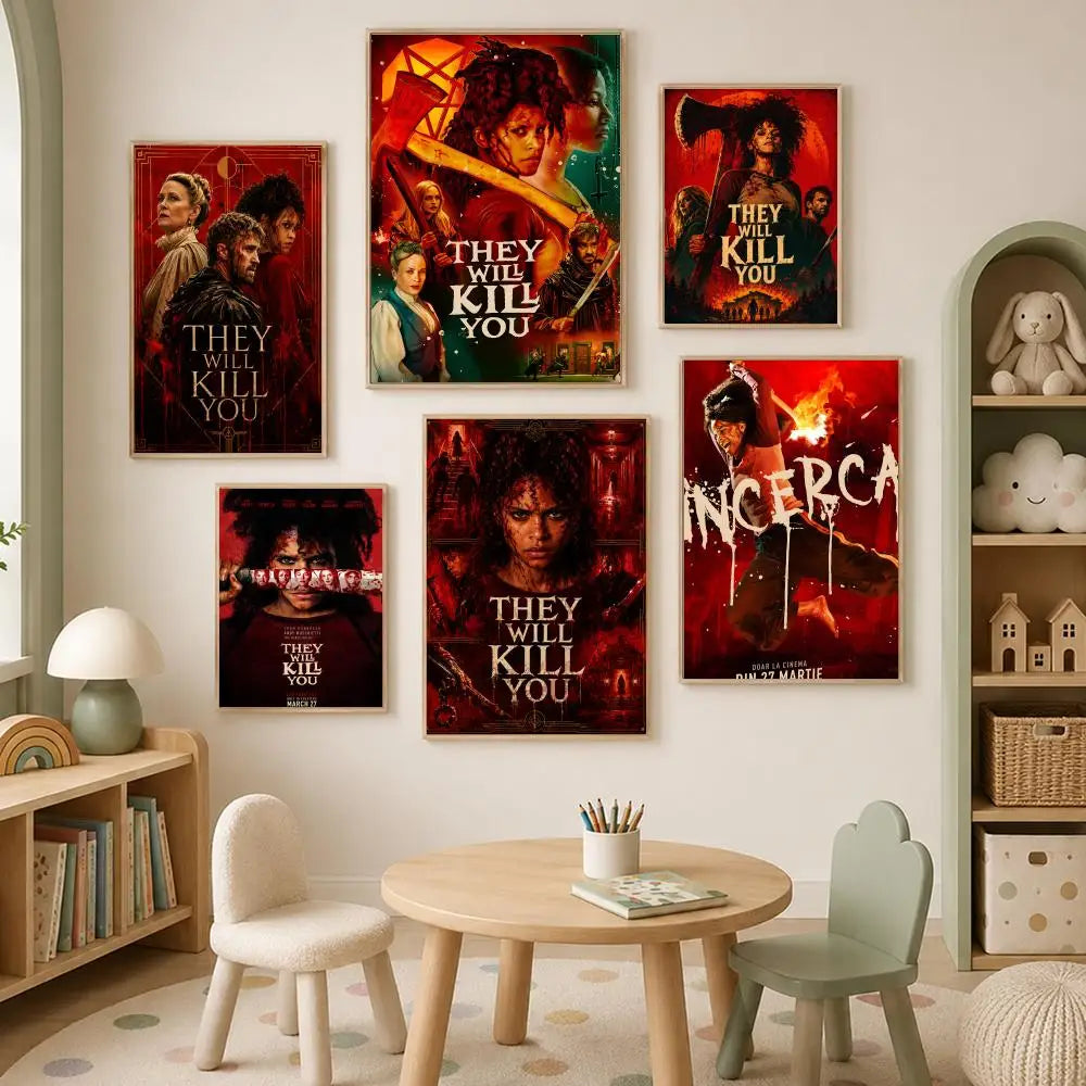 Self-Stick HD PVC Movie Wall Art Poster – Waterproof Home Decor