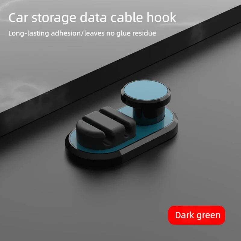 Self-Adhesive Hook – Car, Home, Headphone & Cable Organizer