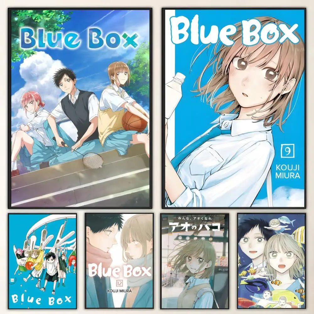 Anime B-Blue B-Box HD Poster – Waterproof Wall Art Decor