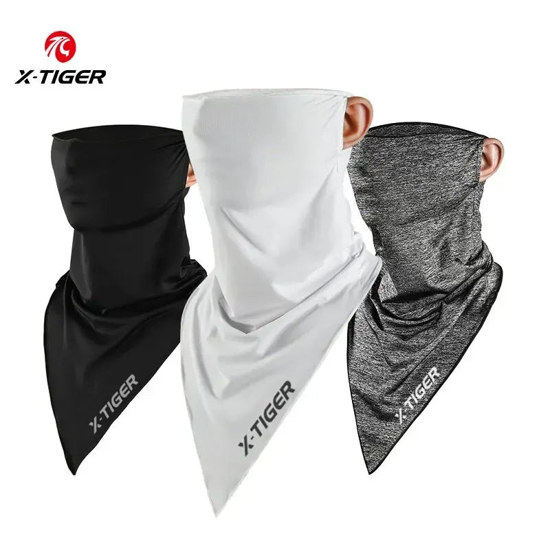 X-TIGER Ice Silk Sport Face Mask – UV Protection Headband