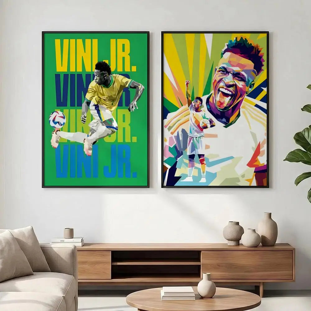 Football Sport HD Wall Poster – Waterproof Self-Adhesive Decor