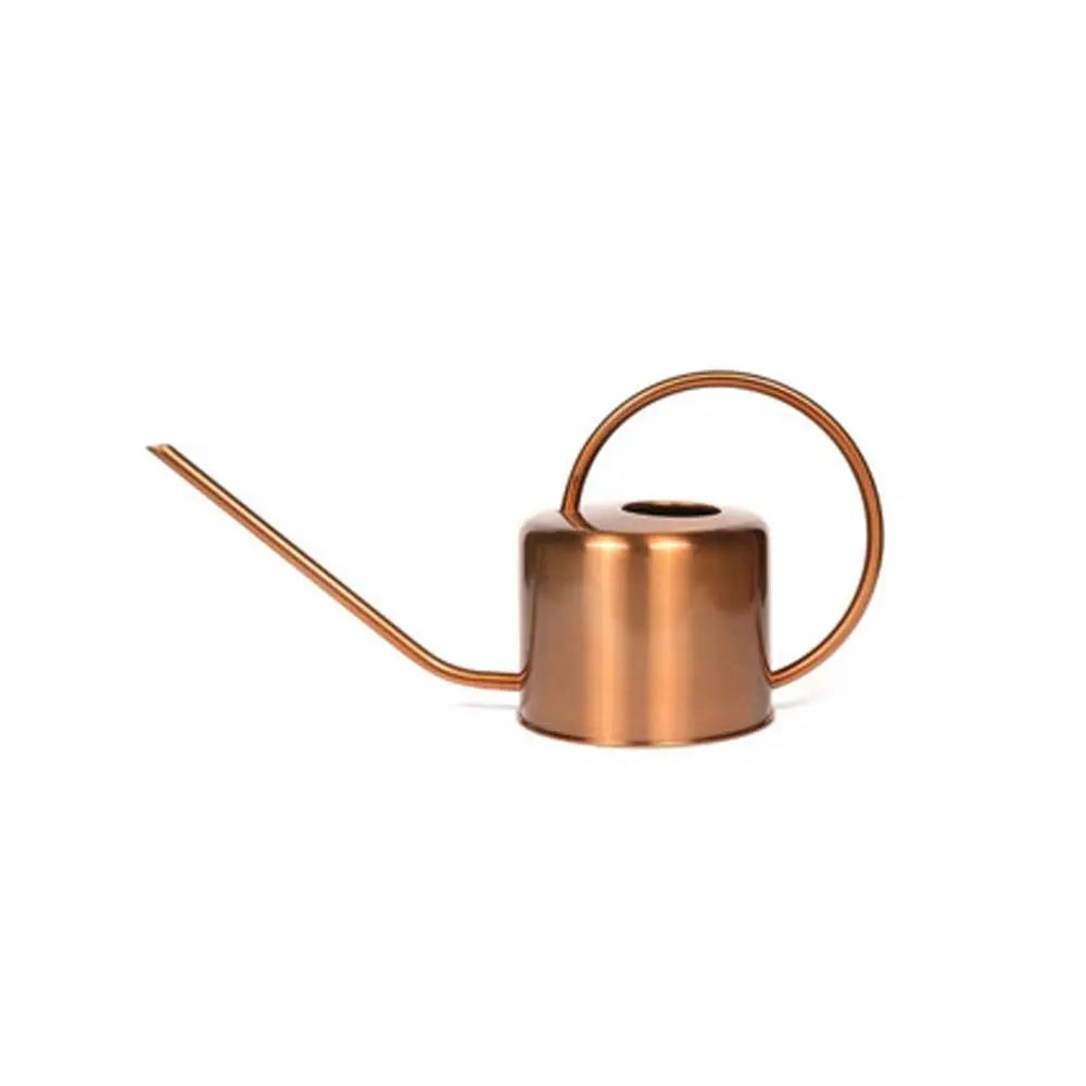 Stainless Steel Watering Can 1.3L Long Nozzle Spray Kettle