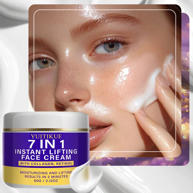 YUITIKUE 7-in-1 Lifting Cream – Collagen, Retinol & Hyaluronic Acid