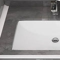 Silicone Shower Water Barrier Strip | 2M Bath & Sink Seal