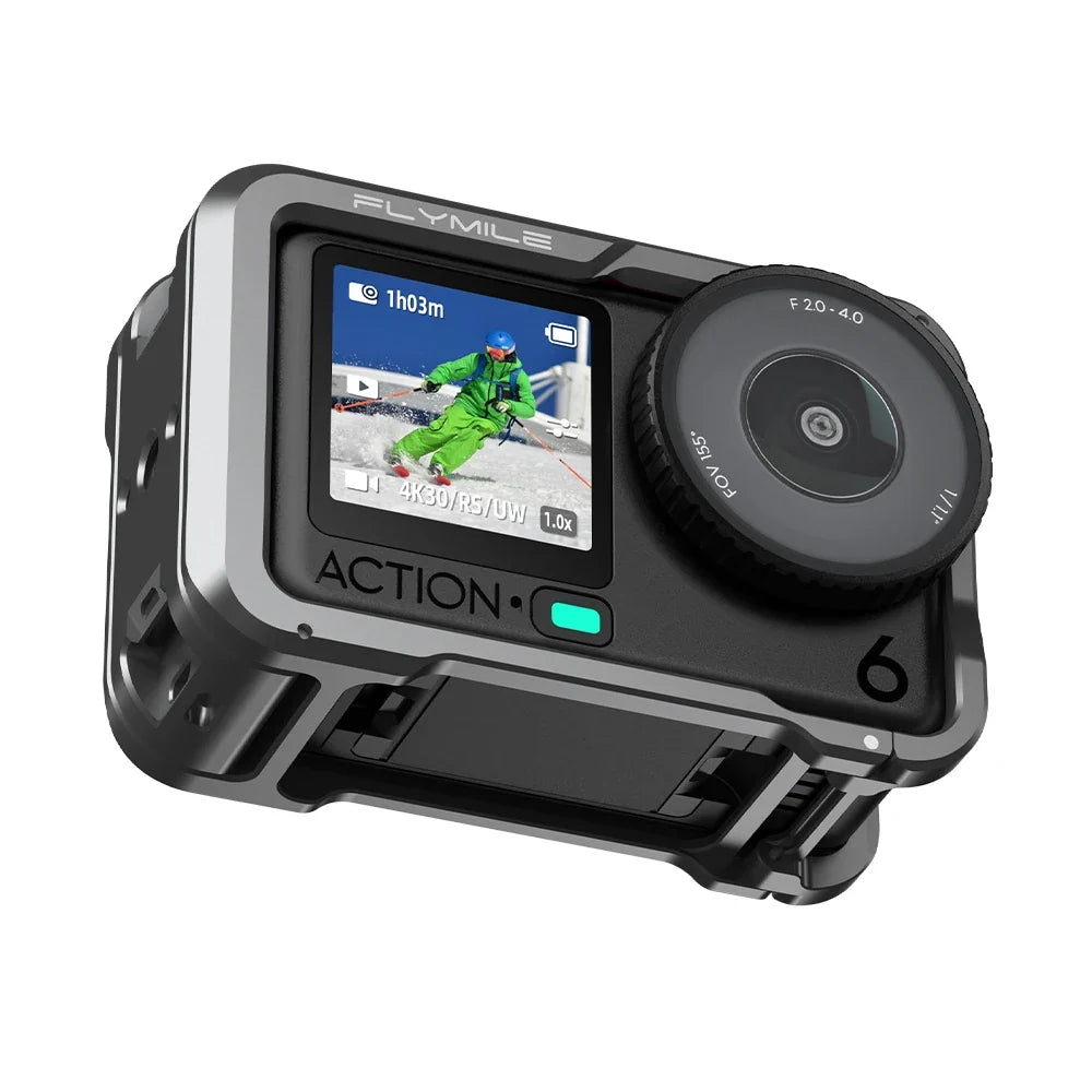 DJI Osmo Action 6 Aluminum Alloy Cage Frame & Lens Cover