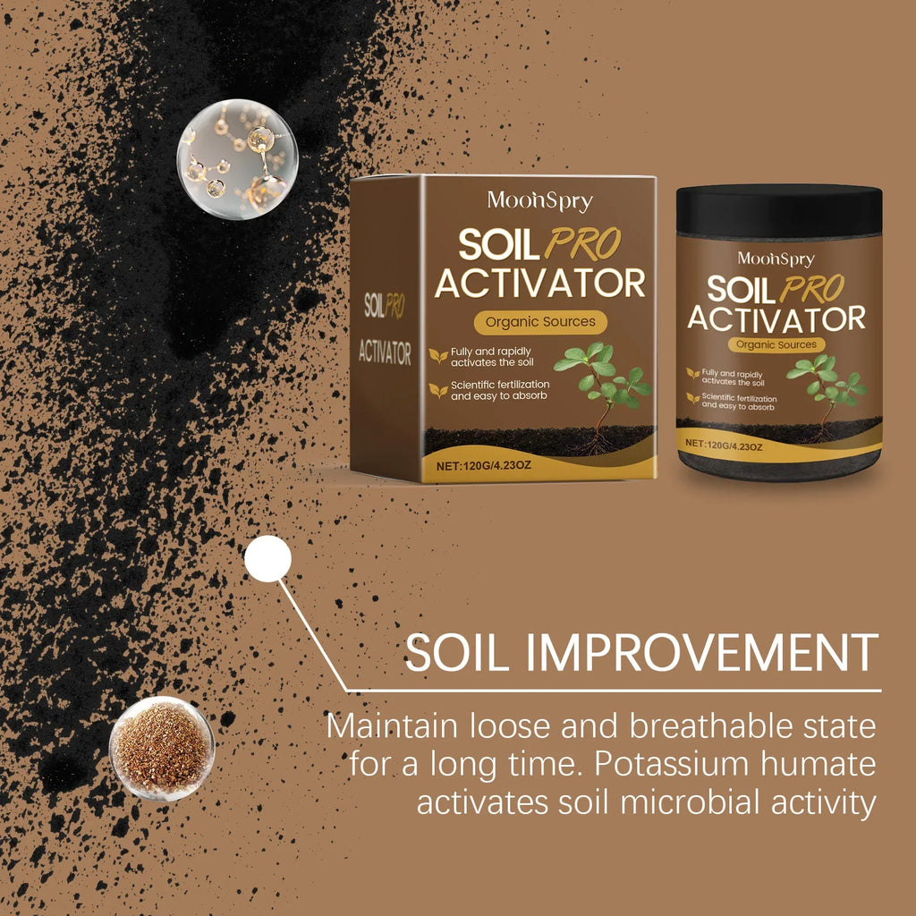 MOONSPRY 120g Soil Nutrition Powder | Root Growth Activator