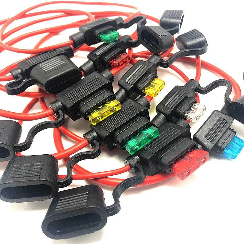 Waterproof Car Fuse Holder Tap Adapter Micro Mini Standard ATM 30A