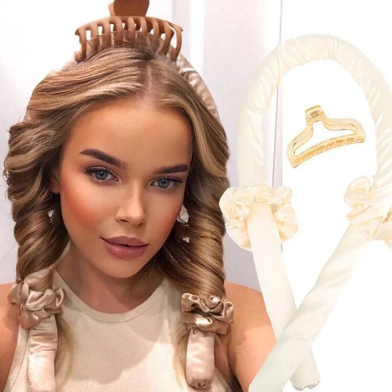 No-Heat Foam Sleeping Curler | Big Wave DIY Hair Styling Tool