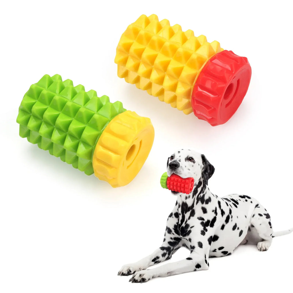 Simulated Corn Cob TPR Dog Toy Scratch-resistant Teething Stick