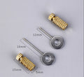 10-Piece Leather Craft Sewing Needle Positioning Tool Set