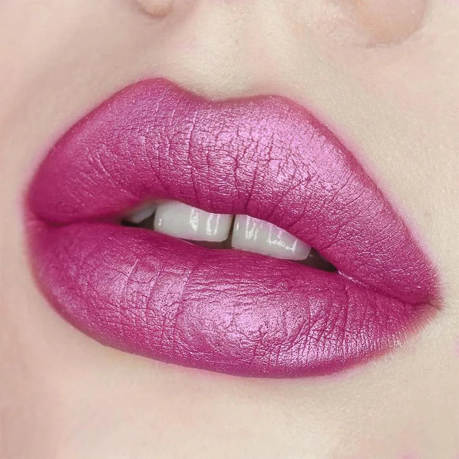 KAFURUX Red Glitter Lipstick – Shimmer Lip Glaze, Waterproof
