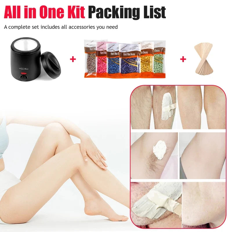 2026 Wax Heater Hair Removal Beans Waxing Machine Epilator Wax-melt