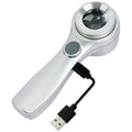 60X Handheld Magnifier with LED Light & K9 Optical Lens