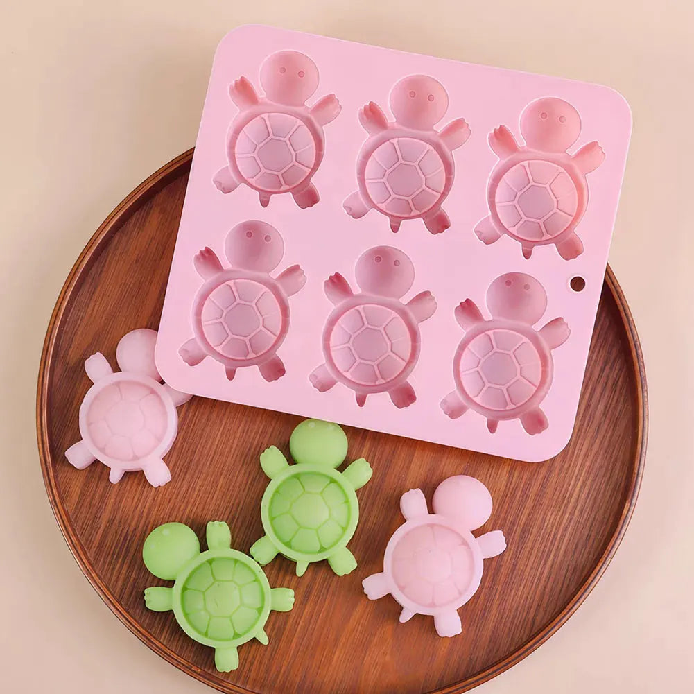 3D Sea Turtle Silicone Mold – Ice Tray, Chocolate & Baking