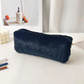 Plush Pencil Case & Makeup Bag – Large Capacity Fluffy Pouch