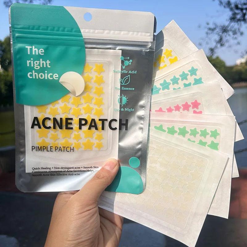 Hydrocolloid Star Acne Patches – Pimple Repair & Invisible Cover