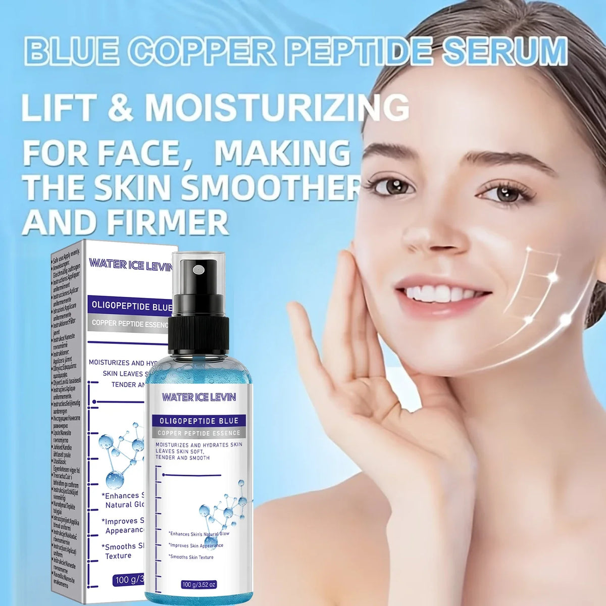 Copper Peptide Body Oil with Collagen – Moisturizing Skin Care