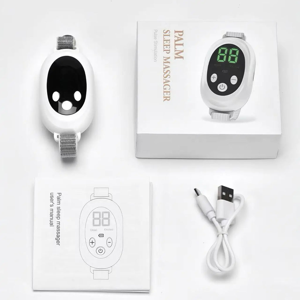 Handheld Microcurrent Sleep Aid Device | 20-Level EMS Relaxation