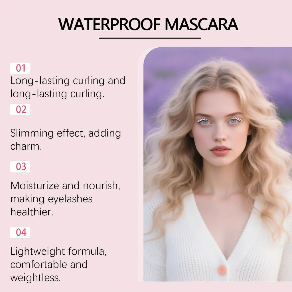 Zephoco Curling Mascara – Waterproof, Lengthening & Volumizing