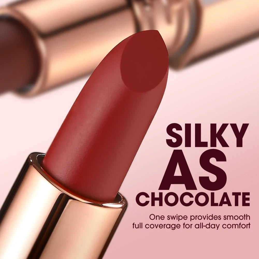 O.TWO.O Matte Velvet Lipstick – Waterproof Long-Lasting Lip Tint