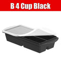 Silicone Food Freezer Mold – 4-Cup Portion Tray with Lid