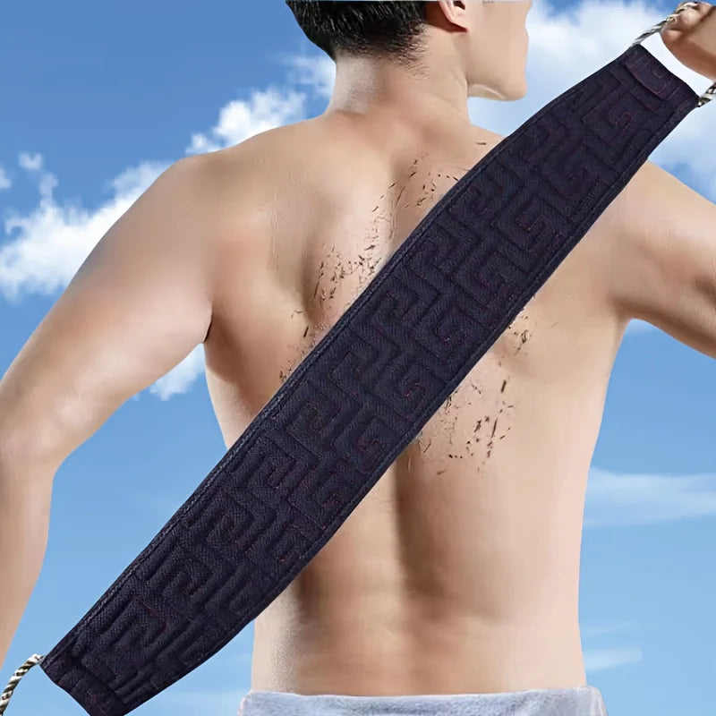 Long Handle Exfoliating Back Scrub Towel – Deep Cleansing