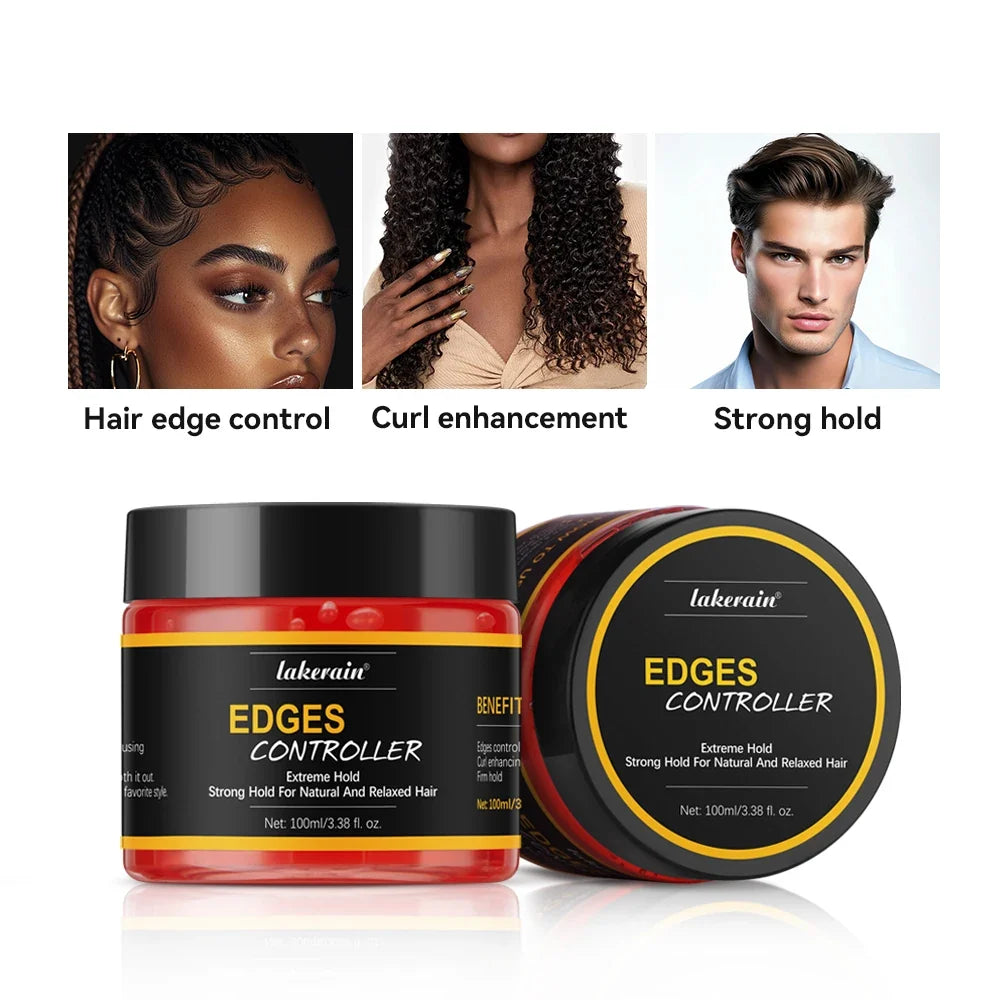 Edge Control Gel – Strong Hold, No Flaking, All Hair Types