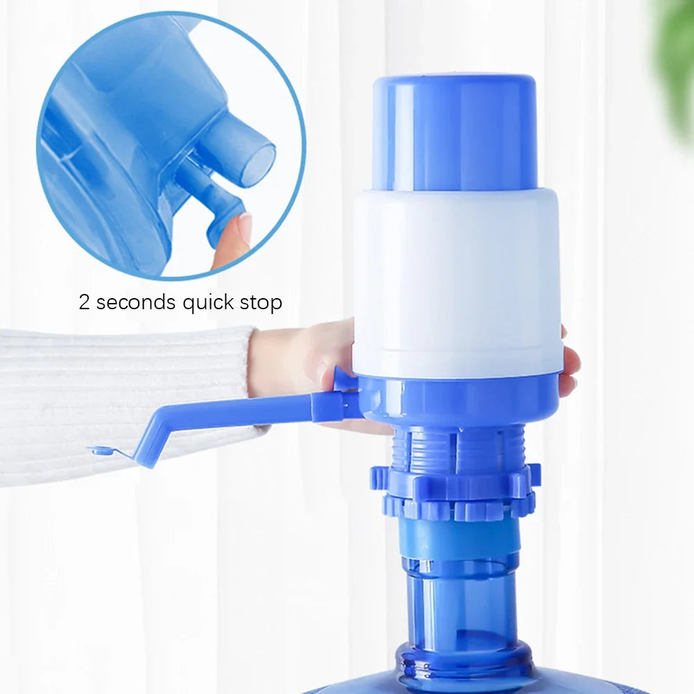 Manual Hand Press Water Pump | Food Grade Bottle Dispenser