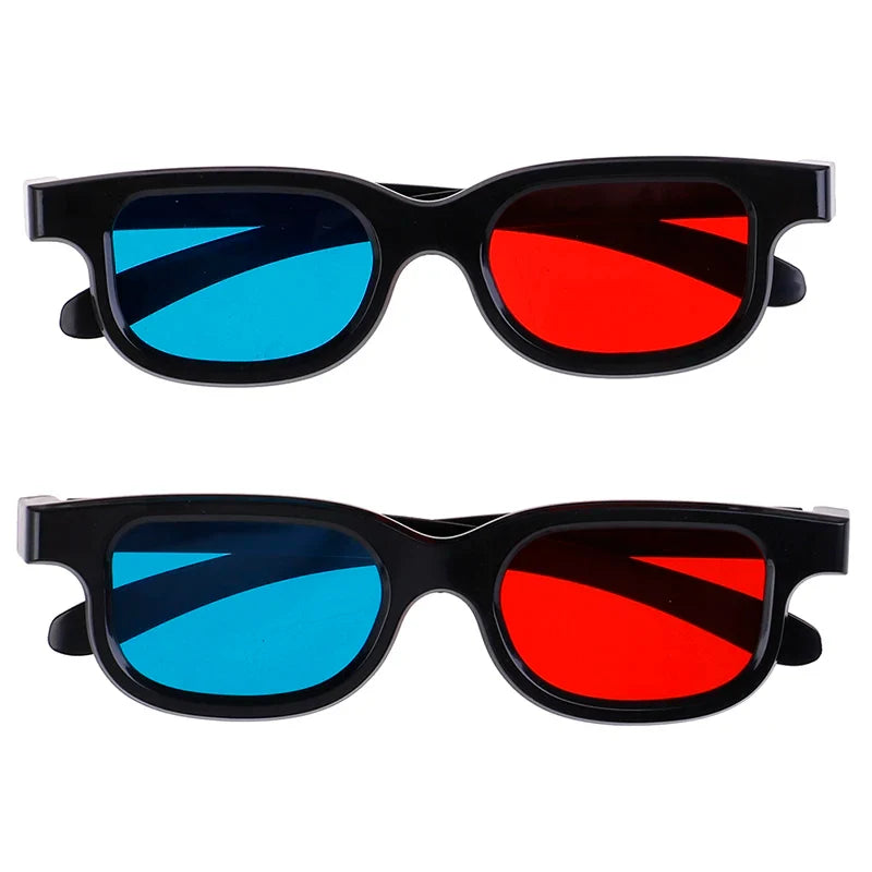 Red Blue Anaglyph 3D Glasses – Movies, Games & 3D Pictures