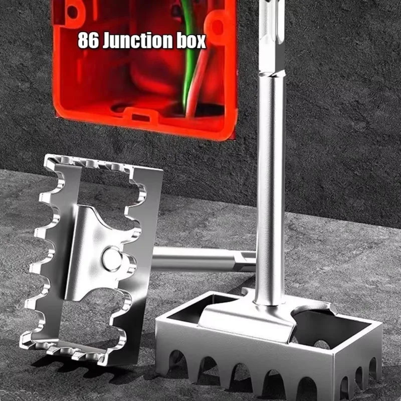 86 Type Square Hole Cutter for Junction Box Wall Mounting