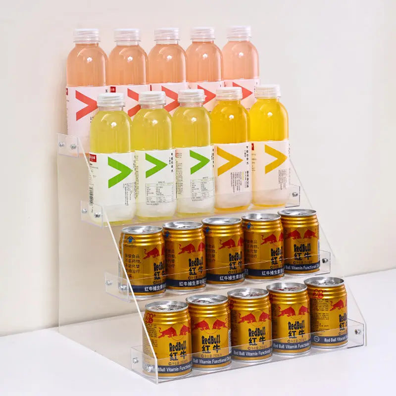 Multi-Layer Acrylic Desktop Display Rack & Organizer Shelf