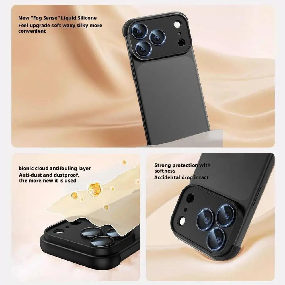 TPU Bumper Case iPhone 17 / Air / Pro Max – Camera Lens Protection