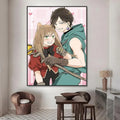 Yamada-kun at Lv999 Anime Poster HD Waterproof PVC Wall Sticker