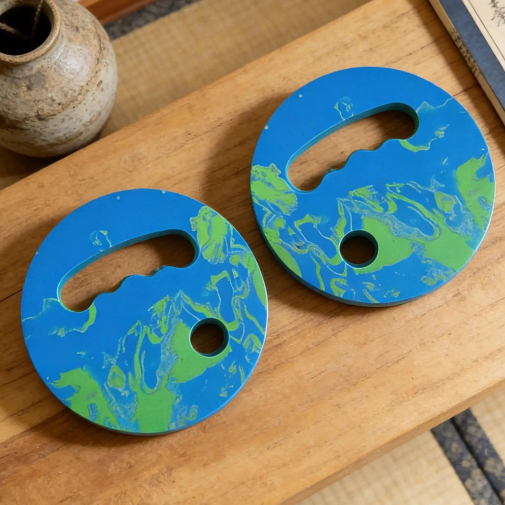 Swim Hand Paddles 2Pcs – Water Exercise Discs for Pool Training